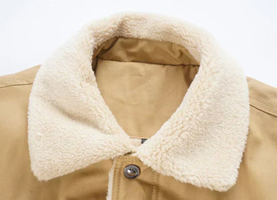 Jacket with Sherpa - Waterproof - Fleece Lined - Winter Jacket - Men's Jacket-Grace Aura