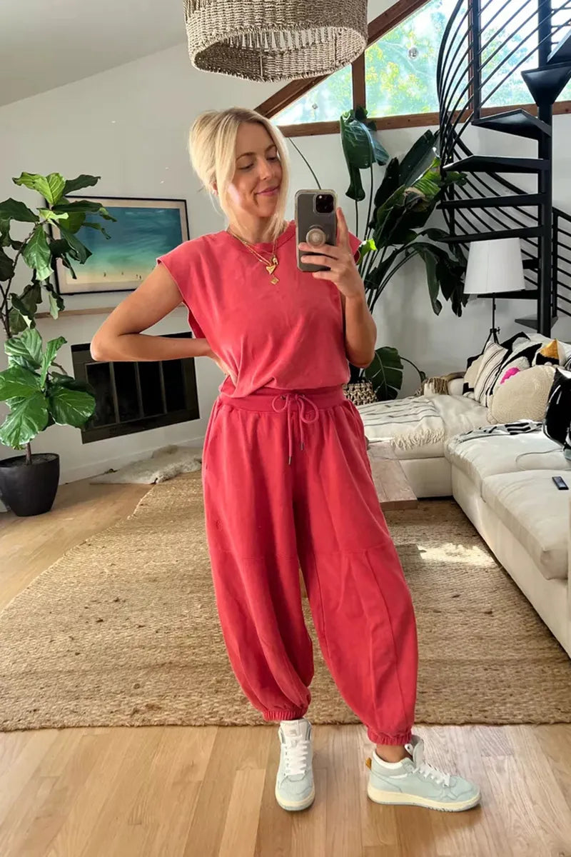 Jumpsuit | Casual | Short Sleeve | Jogger Jumpsuit | Women's Jumpsuit-Grace Aura