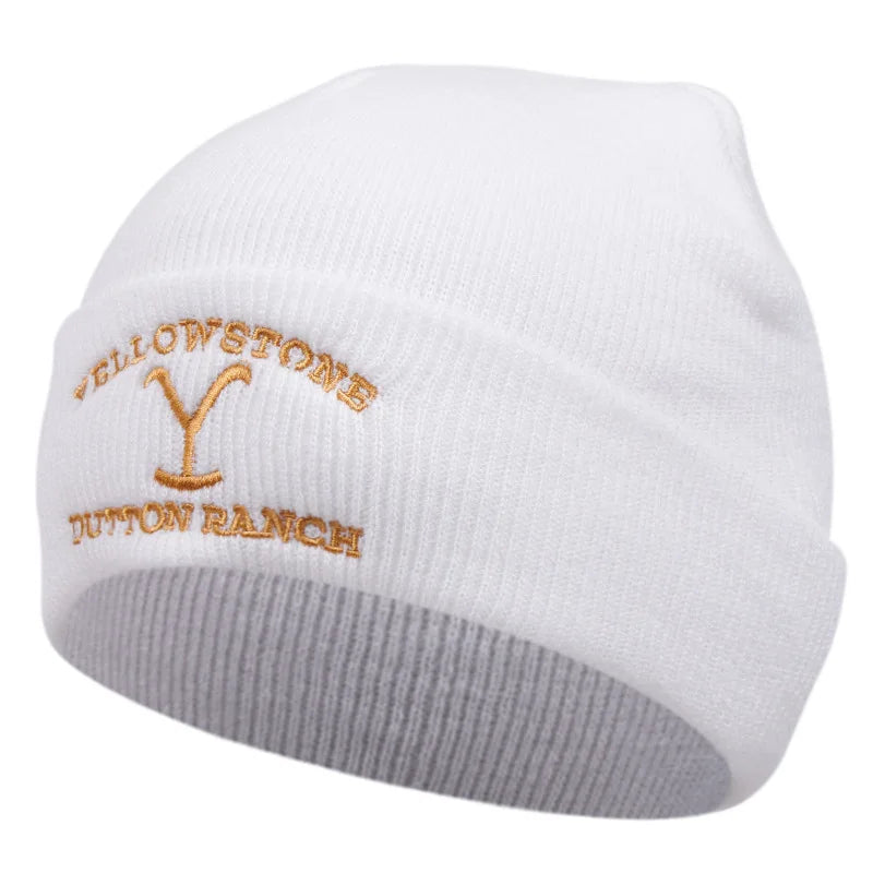 Knitted Beanie - Men's Rib Knit Winter Fisherman Beanie-Grace Aura