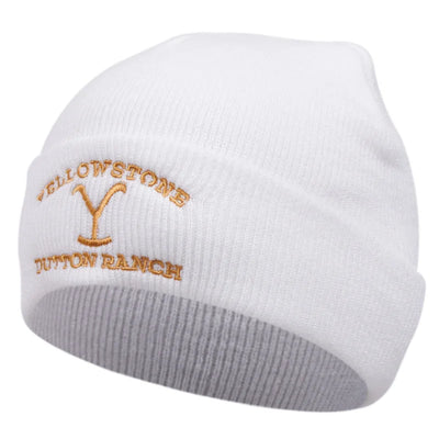 Knitted Beanie - Men's Rib Knit Winter Fisherman Beanie-Grace Aura