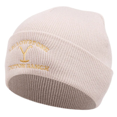Knitted Beanie - Men's Rib Knit Winter Fisherman Beanie-Grace Aura