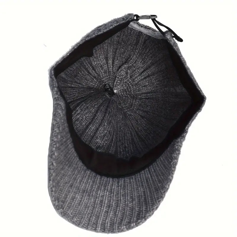 Knitted Cap - Unisex - Adjustable - Winter Cap - Women's Caps-Grace Aura