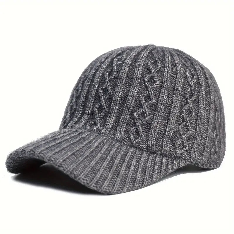 Knitted Cap - Unisex - Adjustable - Winter Cap - Women's Caps-Grace Aura