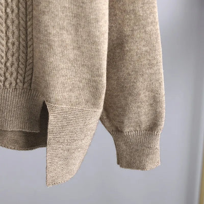 Knitted Co-Ord Set - Oversized - Wide Leg - Knit Two-Piece Set - Women's Loungewear-Grace Aura