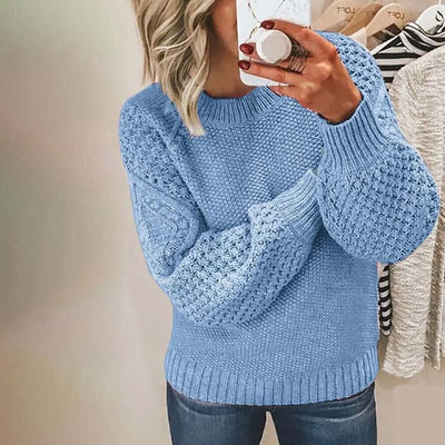 Knitted Sweater | Loose Fit | Chunky | Knitted Jumper | Women's Knitwear-Grace Aura