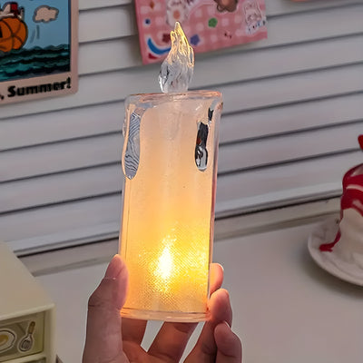 LED Candles | Flameless | Pillar Candles | Battery-Operated Candles | Christmas Candles-Grace Aura