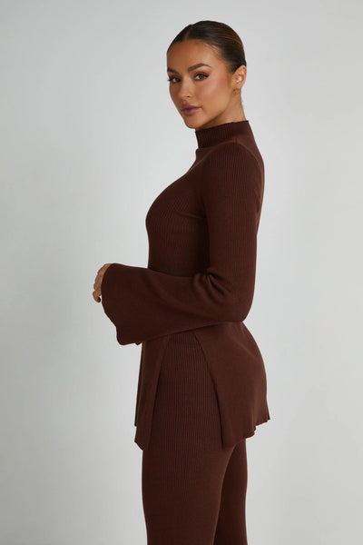 LUXE Knit Jumper - Women's Off White Oversized Knit Sweater - Perfect for Winter-Grace Aura