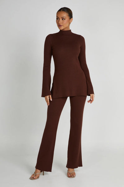 LUXE Knit Jumper - Women's Off White Oversized Knit Sweater - Perfect for Winter-Grace Aura