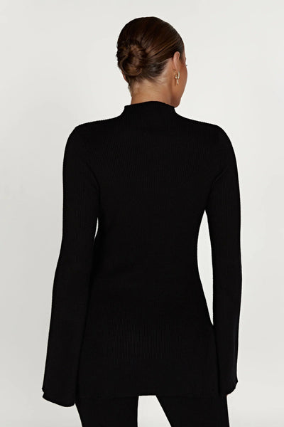 LUXE Knit Jumper - Women's Off White Oversized Knit Sweater - Perfect for Winter-Grace Aura