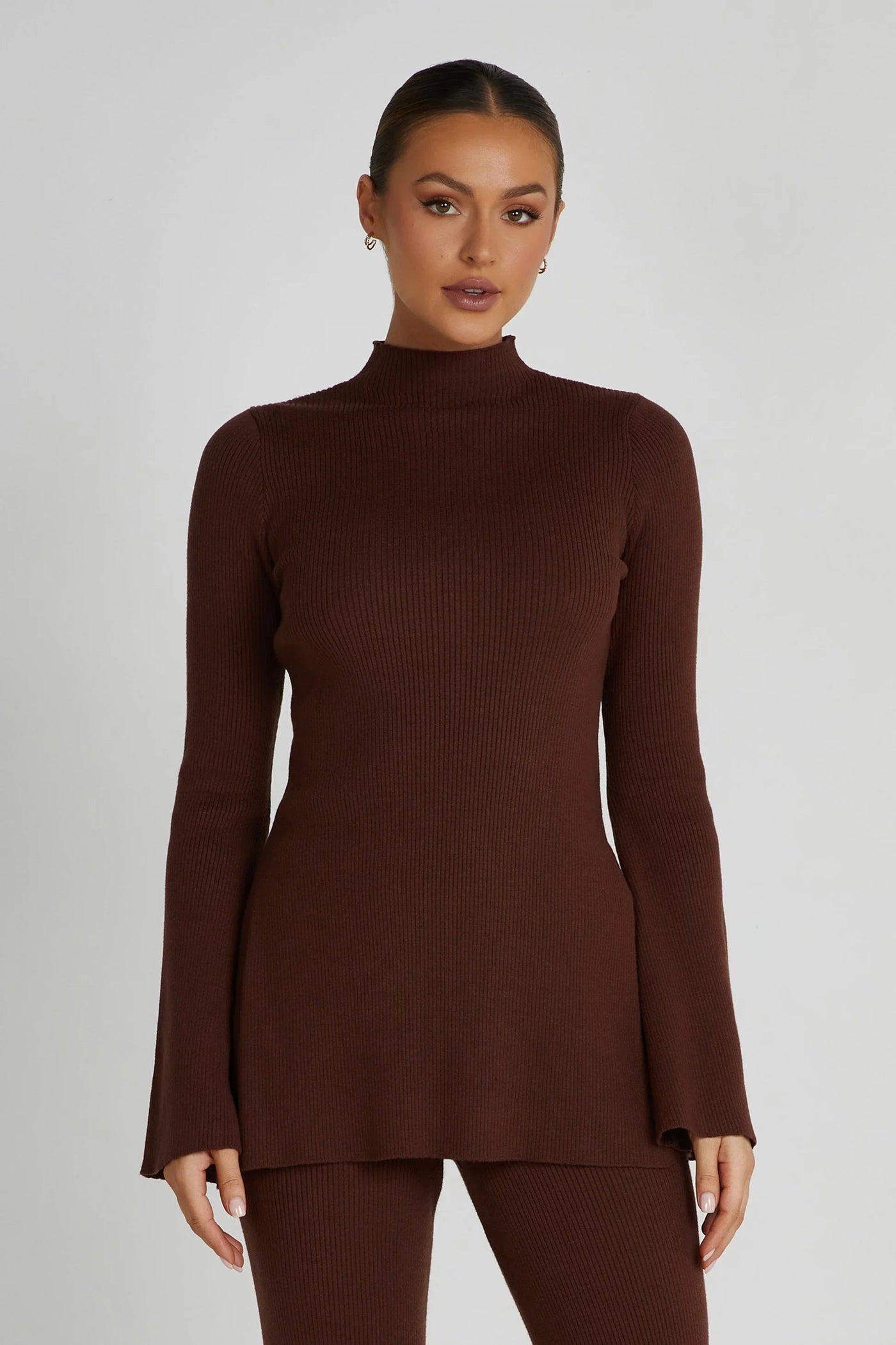 LUXE Knit Jumper - Women's Off White Oversized Knit Sweater - Perfect for Winter-Grace Aura