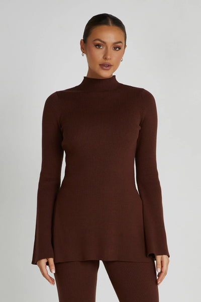 LUXE Knit Jumper - Women's Off White Oversized Knit Sweater - Perfect for Winter-Grace Aura