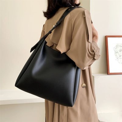 Leather Bag - Women's Leatherette Shoulder Tote Bag and Small Purse-Grace Aura