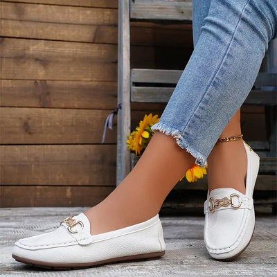 Loafers, Flat, Lightweight, Women's Loafers, Shoes for Summer-Grace Aura