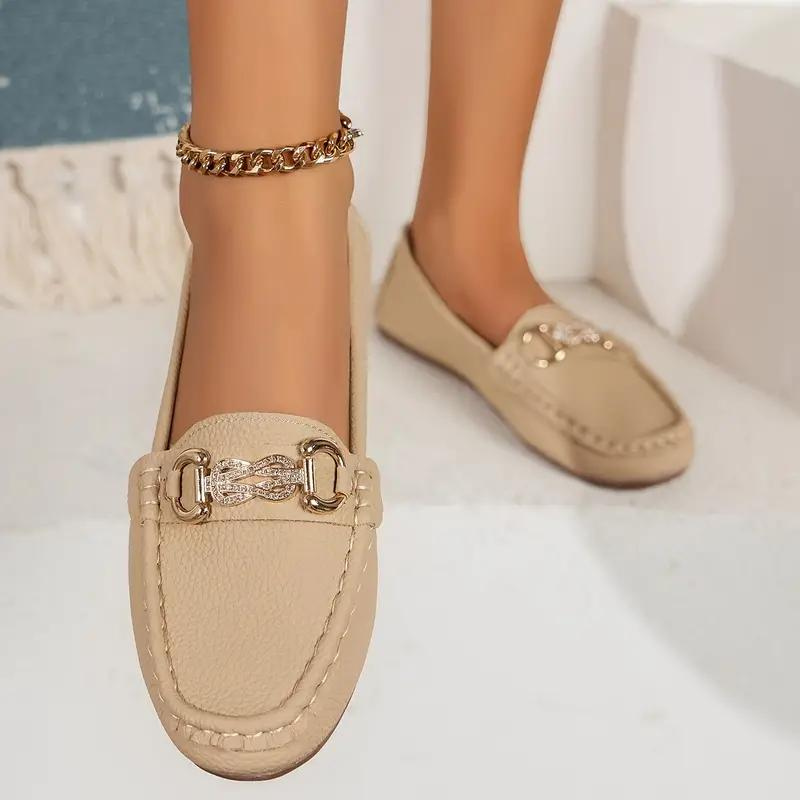 Loafers, Flat, Lightweight, Women's Loafers, Shoes for Summer-Grace Aura