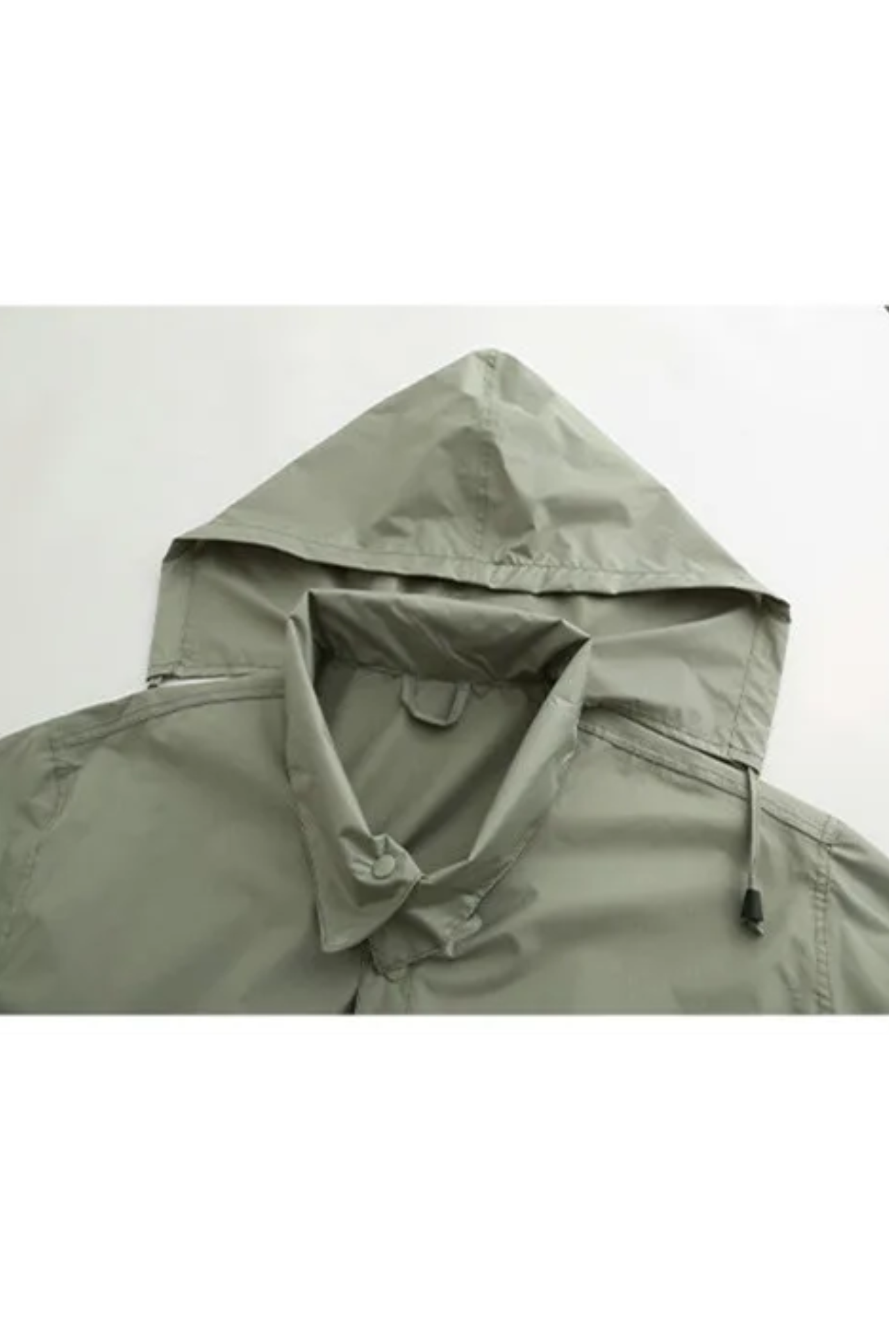 Long Raincoat | Hooded | Drawstring Waist | Rain Jacket | Ladies Long Waterproof Coat-Grace Aura