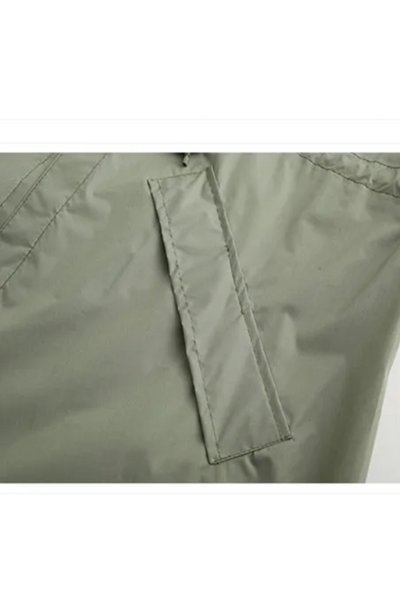 Long Raincoat | Hooded | Drawstring Waist | Rain Jacket | Ladies Long Waterproof Coat-Grace Aura