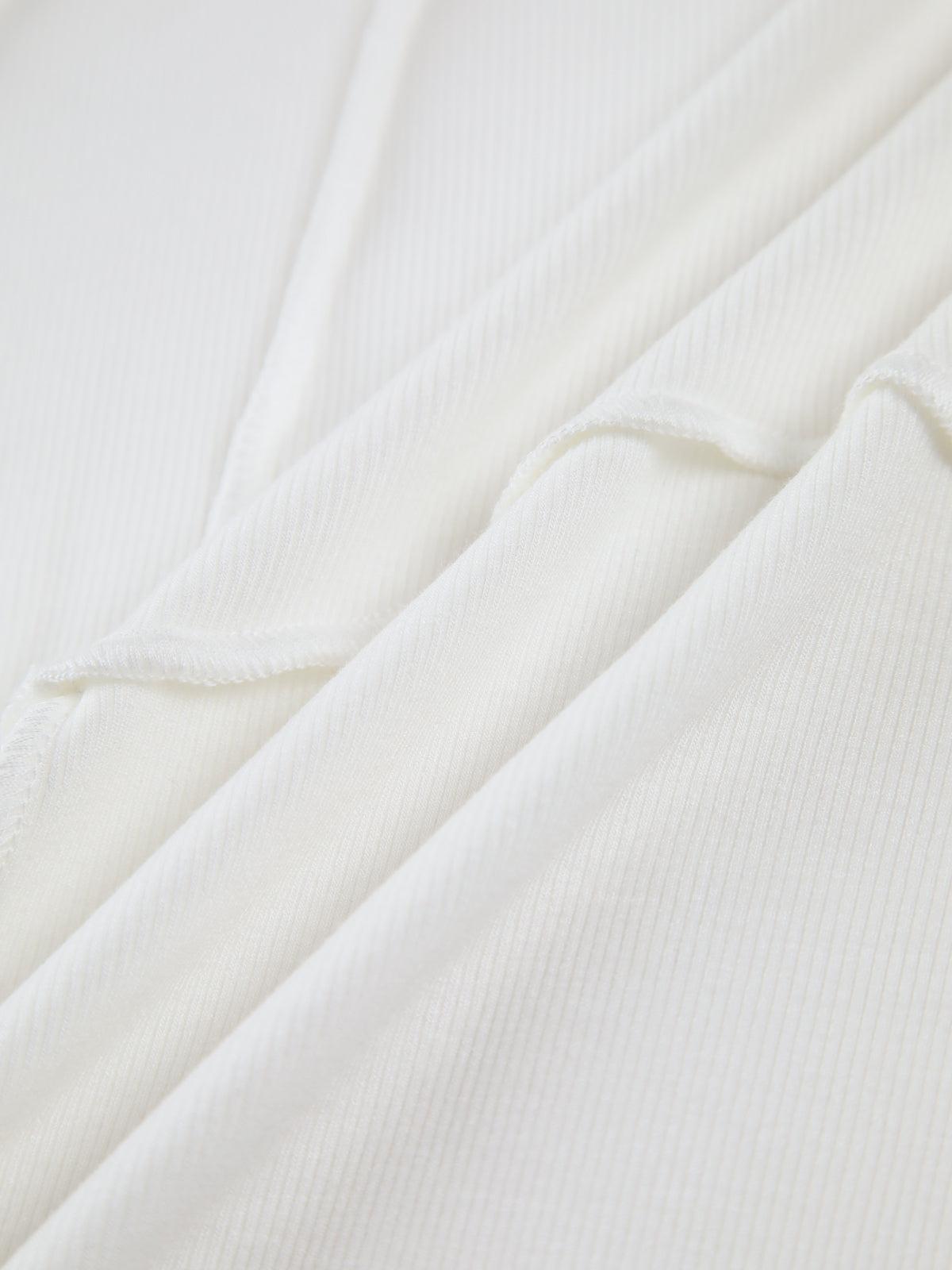 Long Sleeve Top | Ribbed | Slim Fit | Long Sleeve Shirt | Women's Clothing-Grace Aura