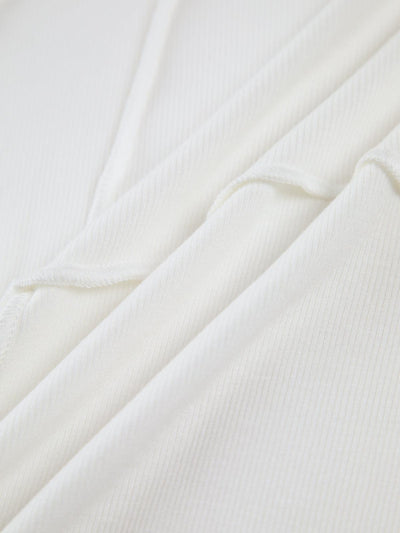 Long Sleeve Top | Ribbed | Slim Fit | Long Sleeve Shirt | Women's Clothing-Grace Aura