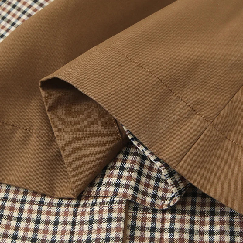 Long Trench Coat - Women's Single Breasted Oversized Trench Coat-Grace Aura