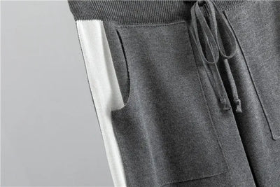Loungewear Set - Long Sleeve - Loose Fit - Tracksuit - Two-Piece Set-Grace Aura