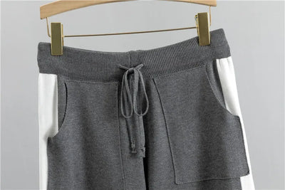 Loungewear Set - Long Sleeve - Loose Fit - Tracksuit - Two-Piece Set-Grace Aura