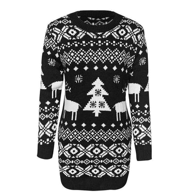Marianne - Knitted Christmas Sweater for Women - Christmas Clothing-Grace Aura