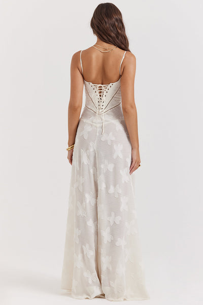 Maxi Dress | Elegant | Sleeveless | Corset Dress | Maxi Sundress-Grace Aura