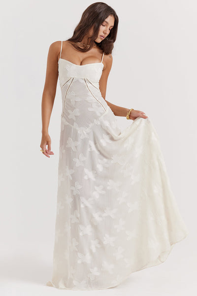 Maxi Dress | Elegant | Sleeveless | Corset Dress | Maxi Sundress-Grace Aura