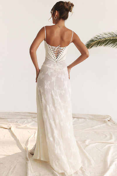 Maxi Dress | Elegant | Sleeveless | Corset Dress | Maxi Sundress-Grace Aura