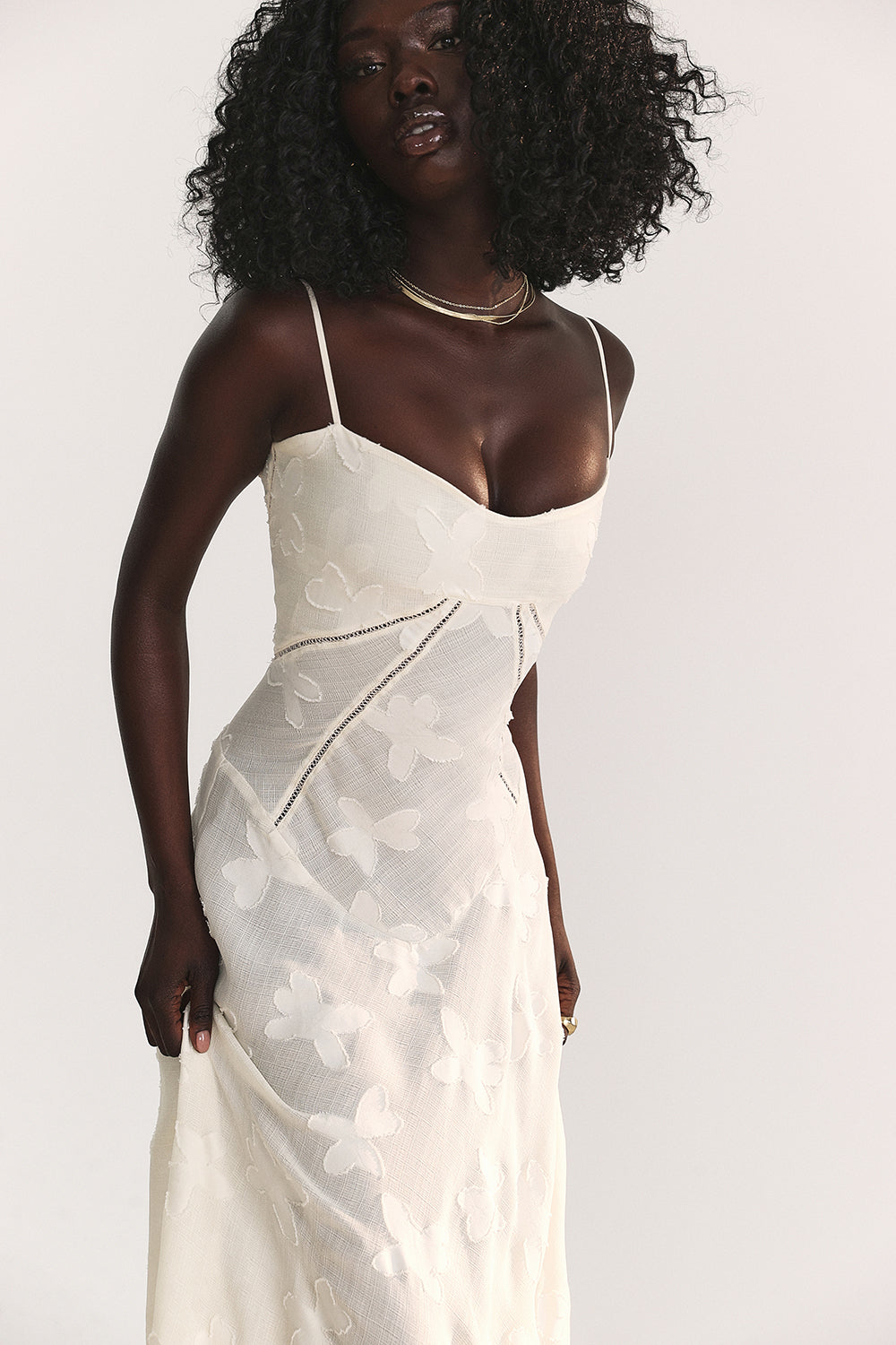 Maxi Dress | Elegant | Sleeveless | Corset Dress | Maxi Sundress-Grace Aura