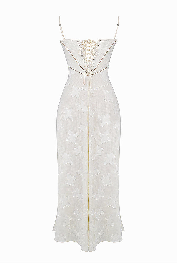Maxi Dress | Elegant | Sleeveless | Corset Dress | Maxi Sundress-Grace Aura