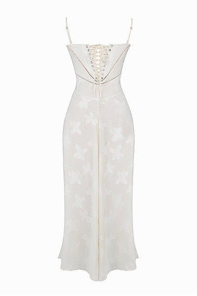 Maxi Dress | Elegant | Sleeveless | Corset Dress | Maxi Sundress-Grace Aura