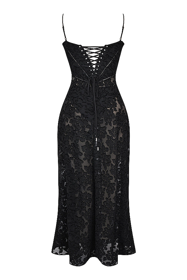 Maxi Dress | Elegant | Sleeveless | Corset Dress | Maxi Sundress-Grace Aura
