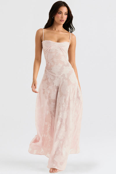 Maxi Dress | Elegant | Sleeveless | Corset Dress | Maxi Sundress-Grace Aura