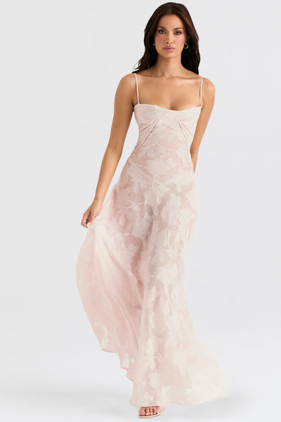 Maxi Dress | Elegant | Sleeveless | Corset Dress | Maxi Sundress-Grace Aura