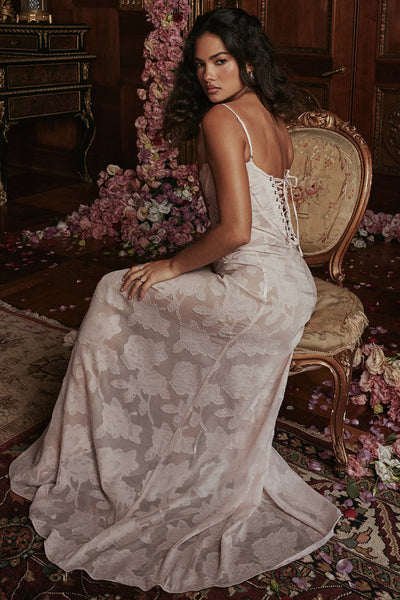 Maxi Dress | Elegant | Sleeveless | Corset Dress | Maxi Sundress-Grace Aura