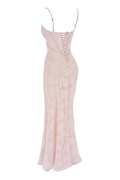 Maxi Dress | Elegant | Sleeveless | Corset Dress | Maxi Sundress-Grace Aura