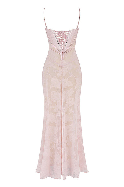 Maxi Dress | Elegant | Sleeveless | Corset Dress | Maxi Sundress-Grace Aura