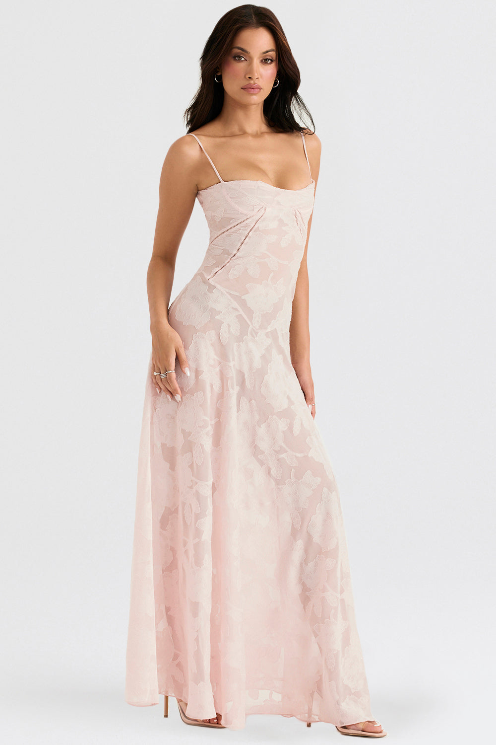 Maxi Dress | Elegant | Sleeveless | Corset Dress | Maxi Sundress-Grace Aura