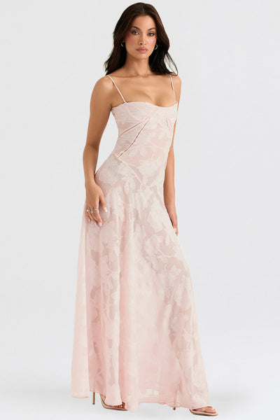 Maxi Dress | Elegant | Sleeveless | Corset Dress | Maxi Sundress-Grace Aura