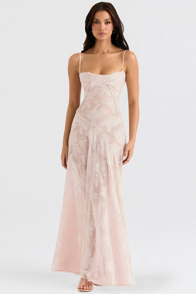 Maxi Dress | Elegant | Sleeveless | Corset Dress | Maxi Sundress-Grace Aura