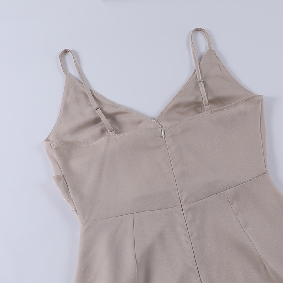 Maxi Dress - Slit - Sleeveless - Elegant Dress - Cocktail Dress-Grace Aura