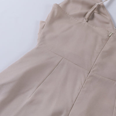 Maxi Dress - Slit - Sleeveless - Elegant Dress - Cocktail Dress-Grace Aura