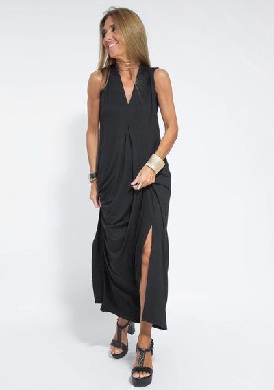 Maxi Dress and Cardigan - Women's Loose Fit Long Two-Piece Set for Summer-Grace Aura