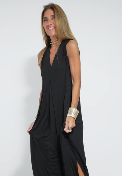 Maxi Dress and Cardigan - Women's Loose Fit Long Two-Piece Set for Summer-Grace Aura