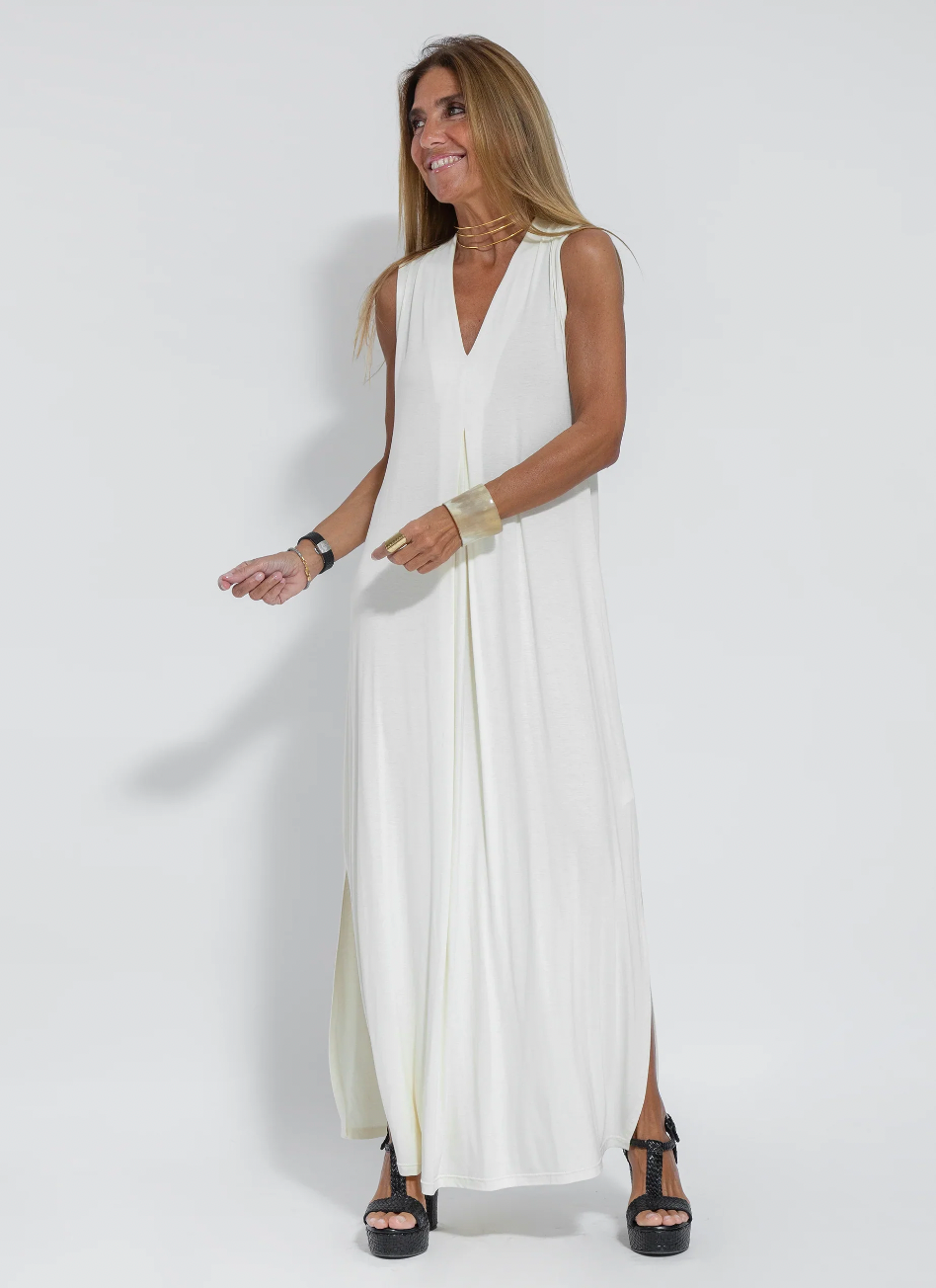Maxi Dress and Cardigan - Women's Loose Fit Long Two-Piece Set for Summer-Grace Aura