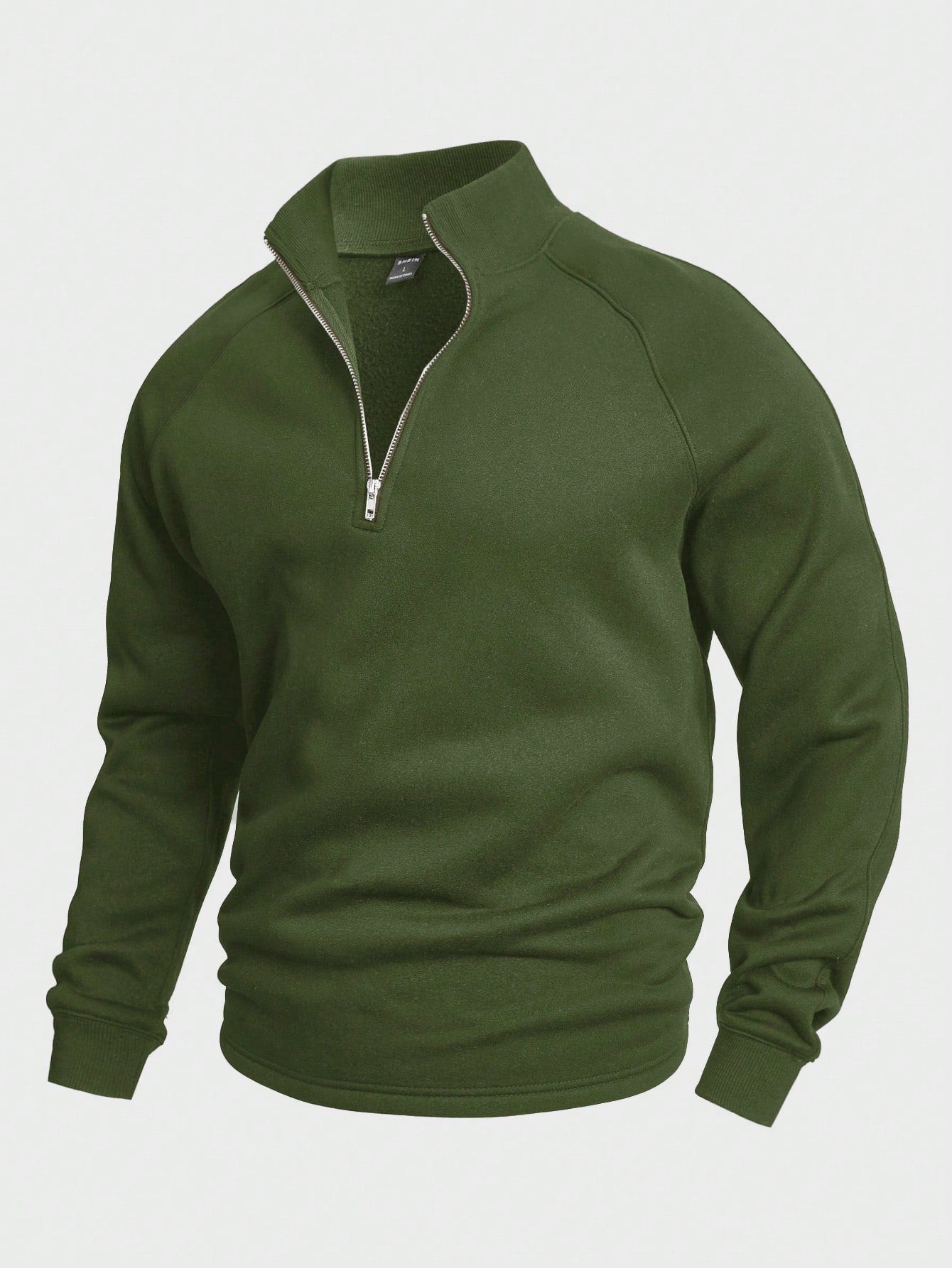 Men's Half Zip Pullover | Warm | Winter | Sweatshirt | Men's Quarter Zip Sweaters-Grace Aura