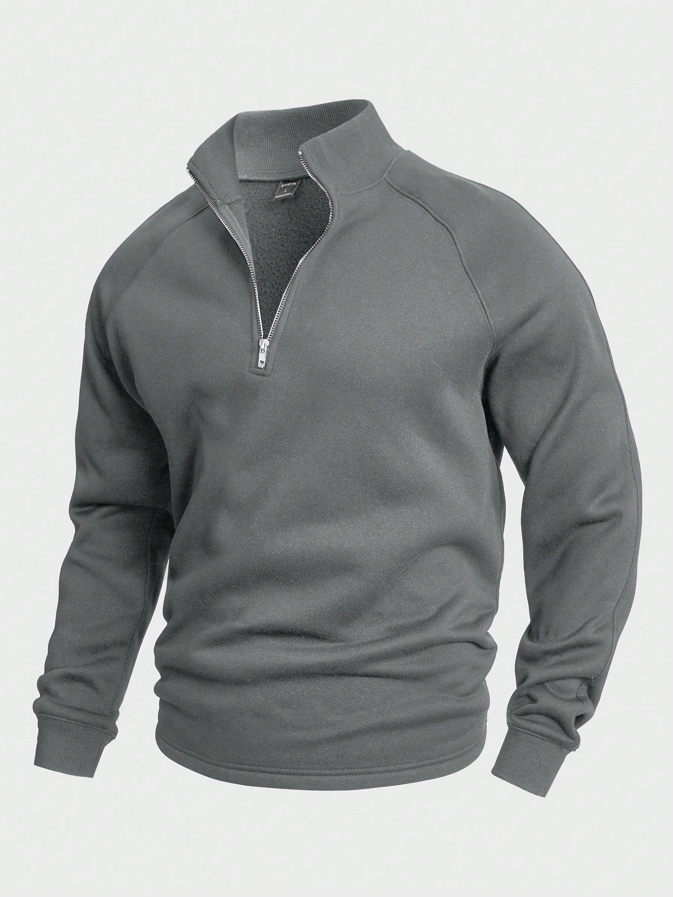 Men's Half Zip Pullover | Warm | Winter | Sweatshirt | Men's Quarter Zip Sweaters-Grace Aura