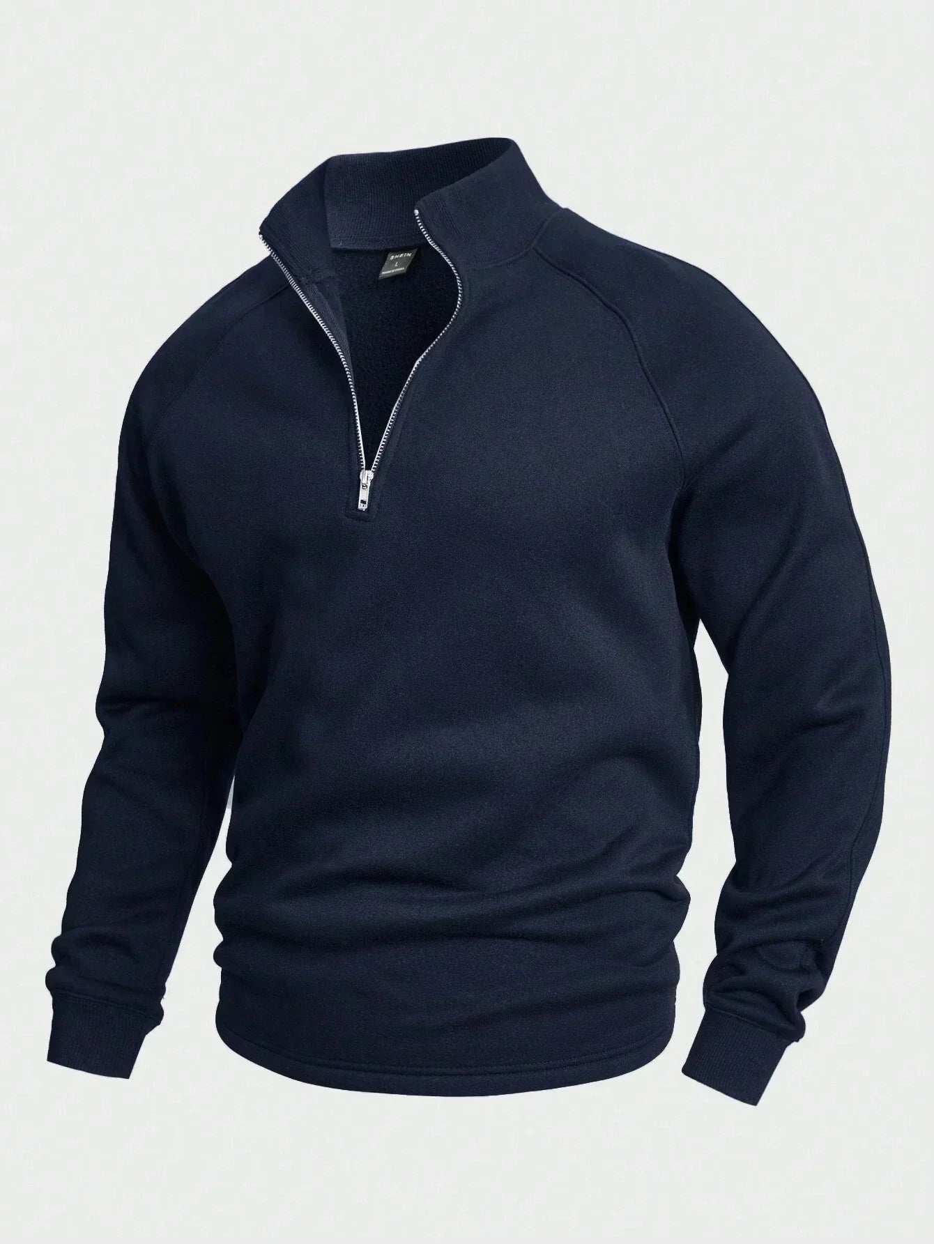 Men's Half Zip Pullover | Warm | Winter | Sweatshirt | Men's Quarter Zip Sweaters-Grace Aura