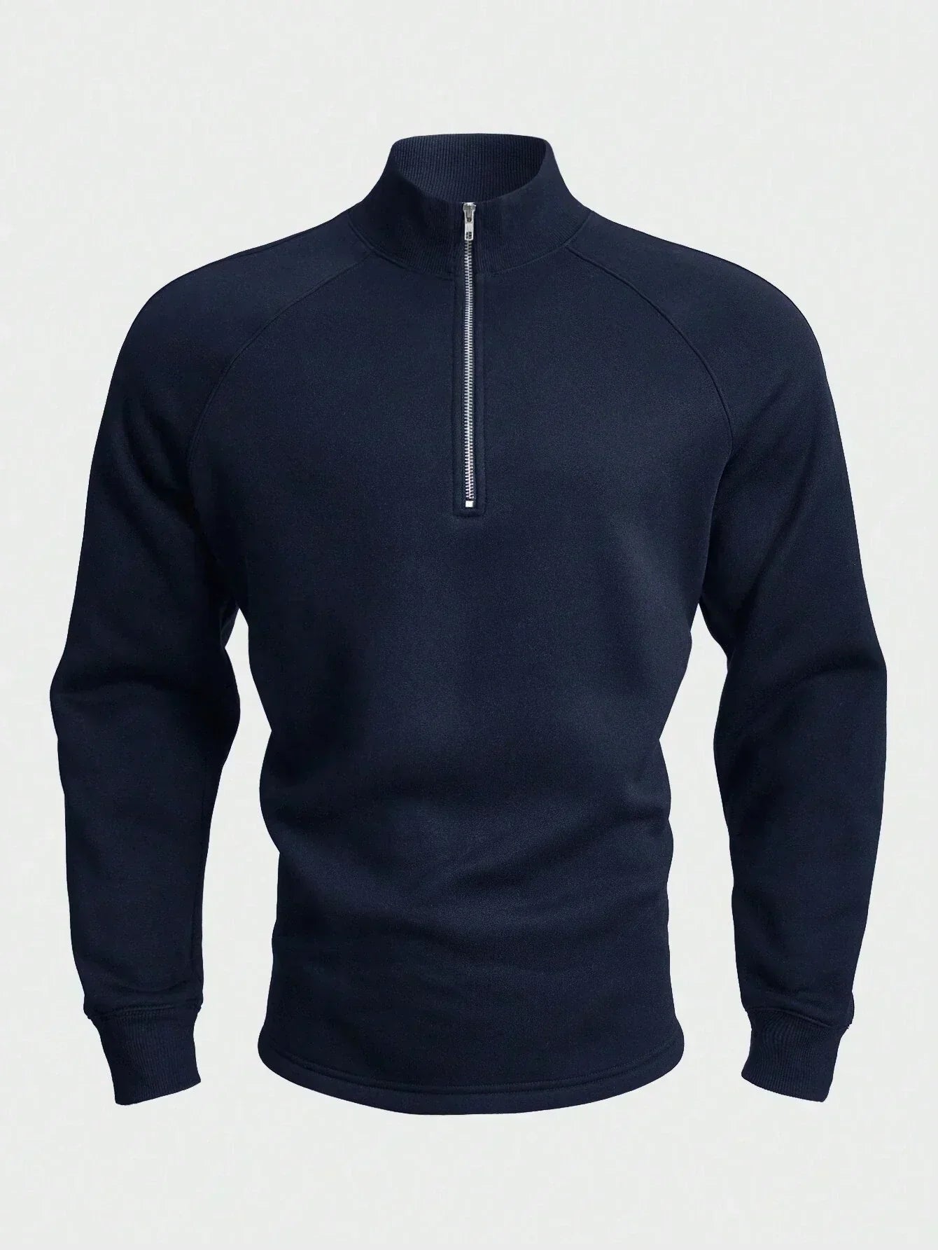 Men's Half Zip Pullover | Warm | Winter | Sweatshirt | Men's Quarter Zip Sweaters-Grace Aura